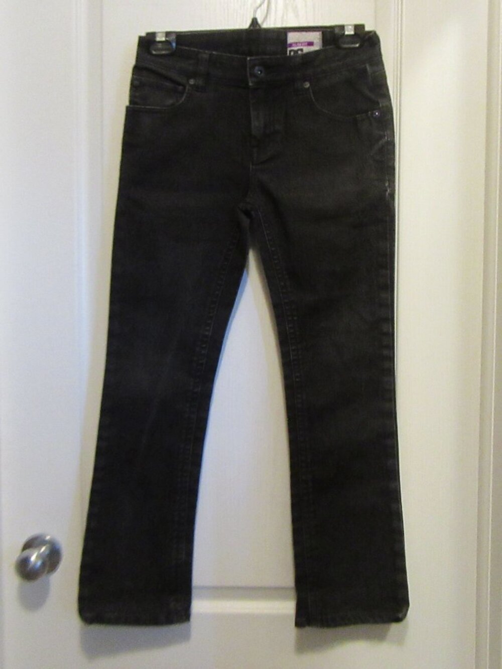 Black Jeans DC Slim Fit Size 27